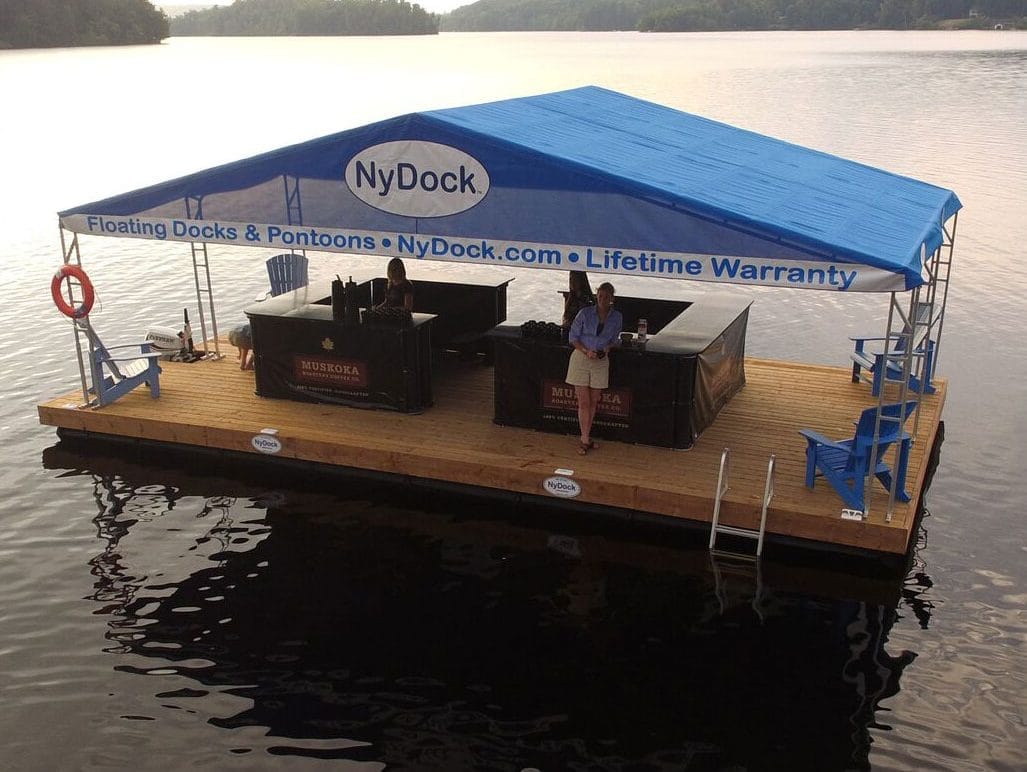 floatingpicnictable NyDock Floating Docks & Pontoons PipeFusion in