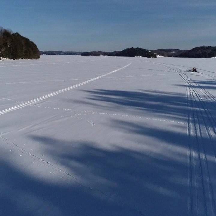 This 50 slip docking system is ready and waiting for spring. NyDock