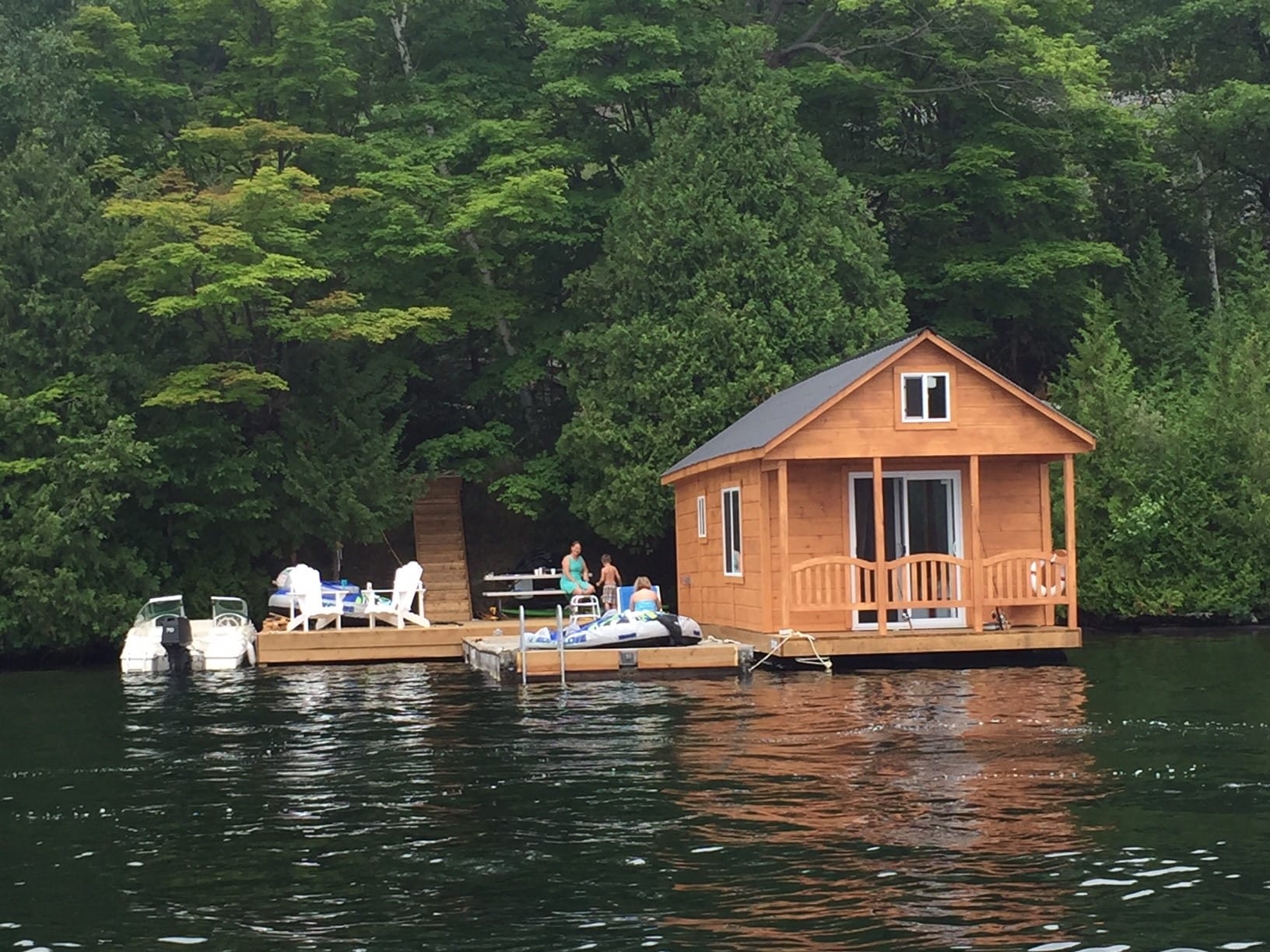 floating tiny home