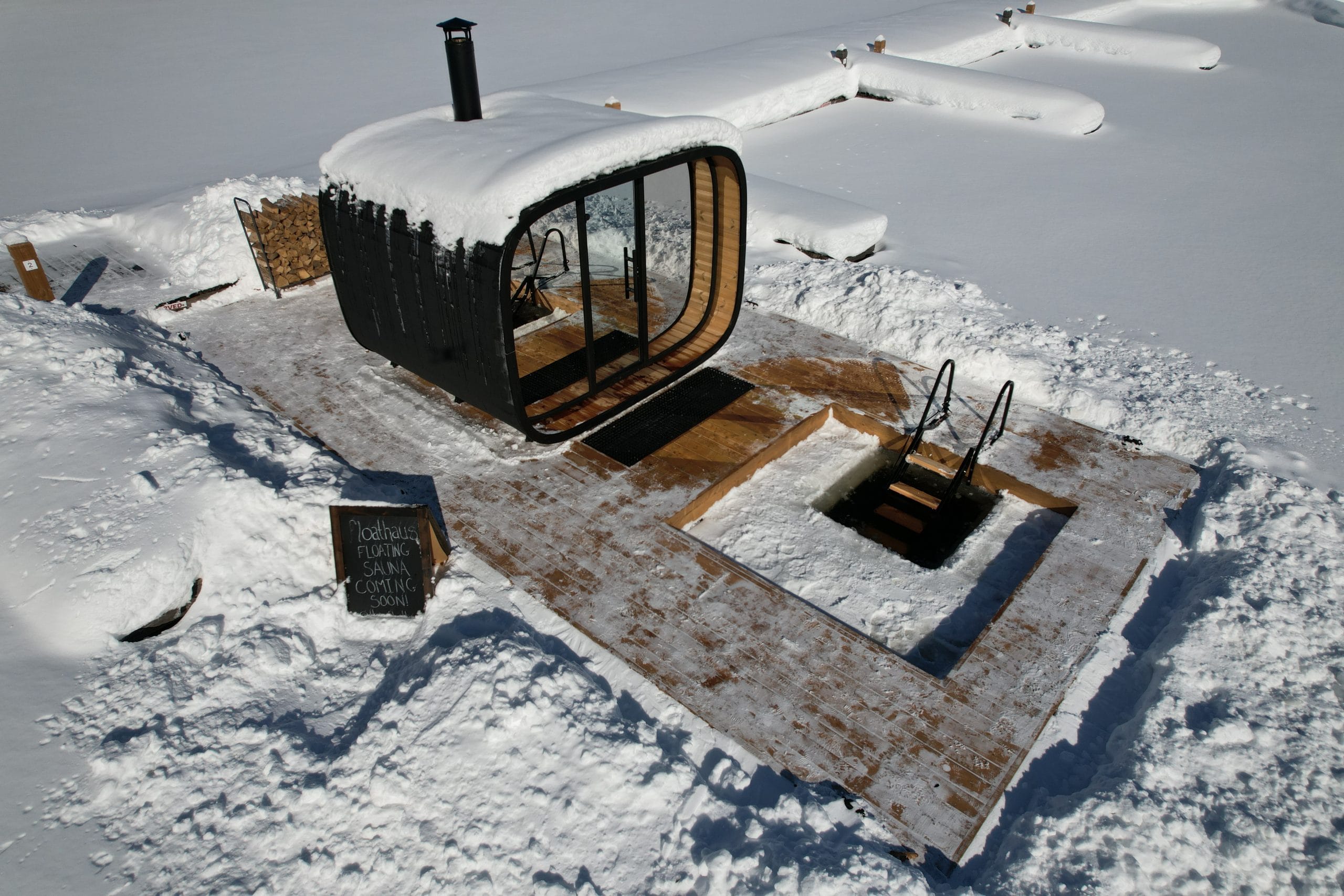 Floating Sauna Platform