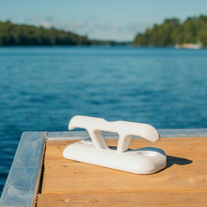 White NyDock Dock Cleats White NyDock Dock Cleats