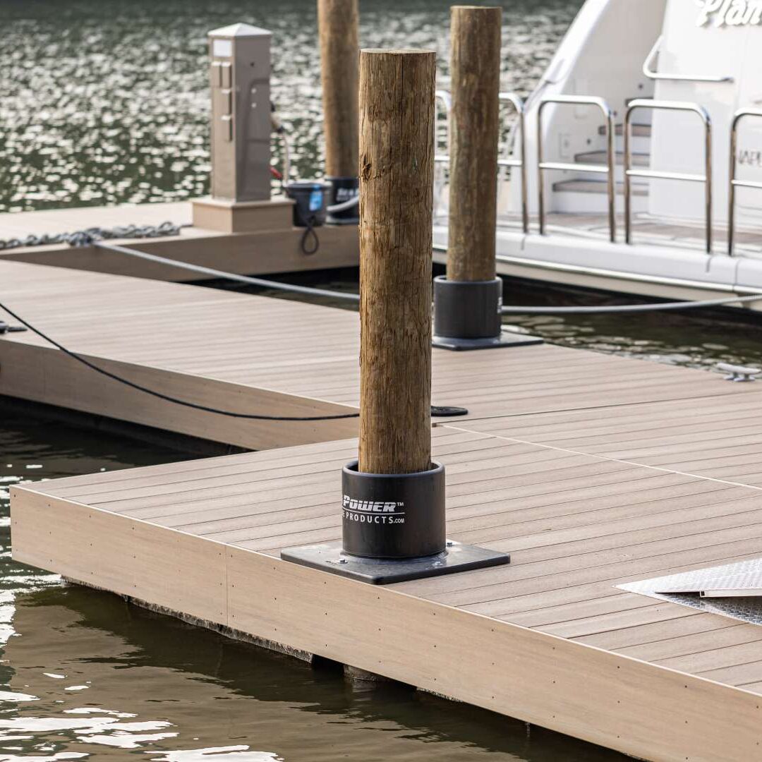 NyDock Pile Guides Kalamazoo River